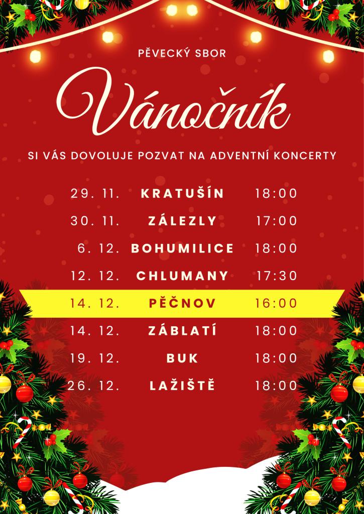 Vánoník v&nbsp;Pěčnově