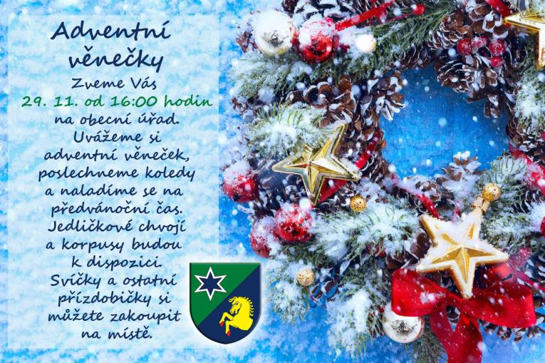 Adventní věnečky v Pěčnově