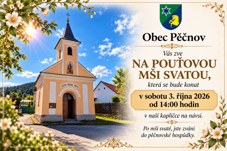 Mše Svatá v&nbsp;Pěčnově